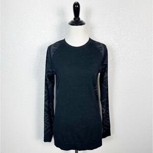 Odlo Women's Natural Kinship Warm Merino Wool Long Sleeve Crew Neck Base Layer S